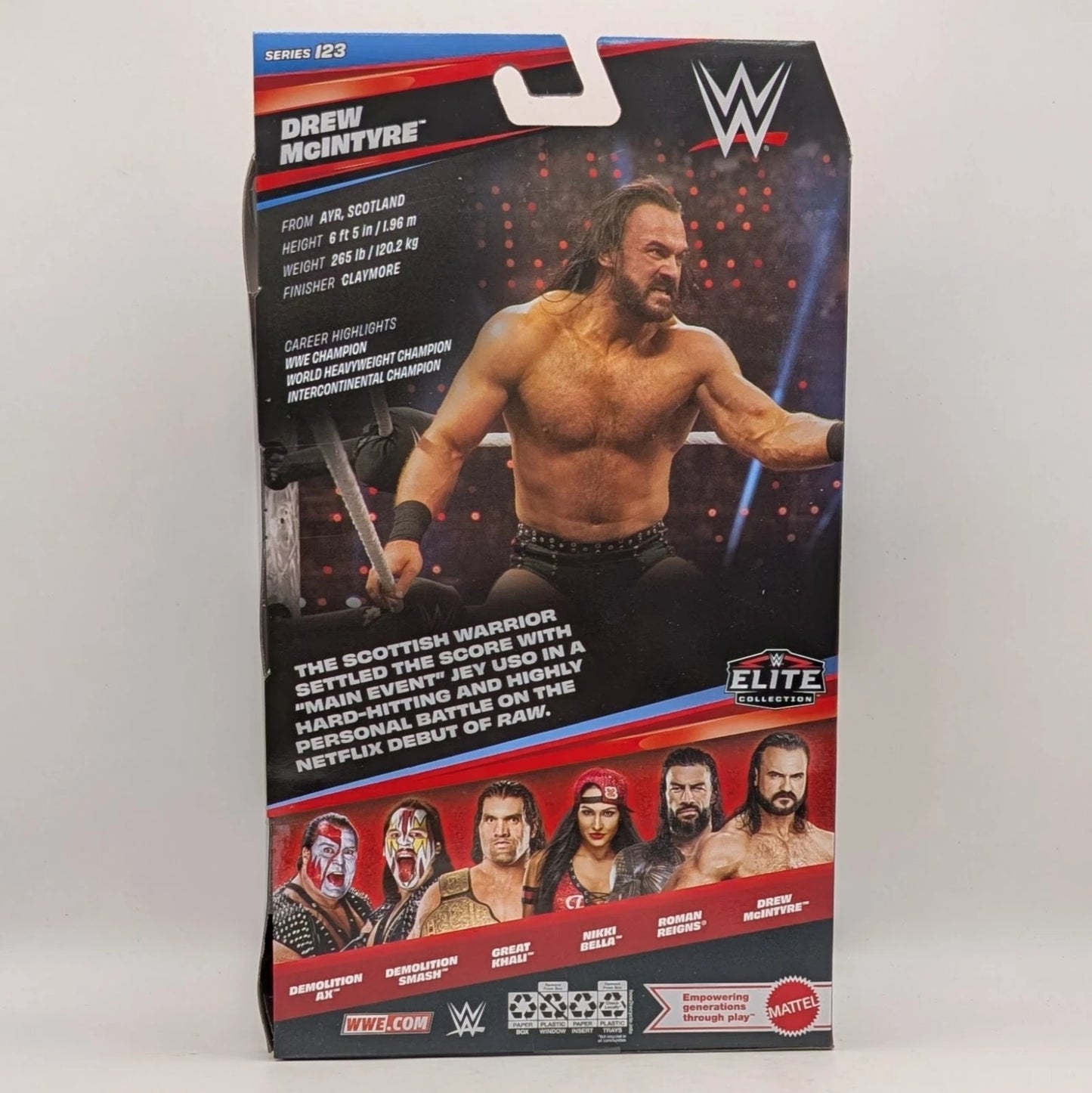 2026 WWE Mattel Elite Collection Series 123 Drew McIntyre