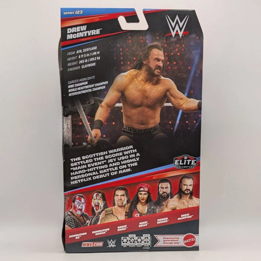 2026 WWE Mattel Elite Collection Series 123 Drew McIntyre