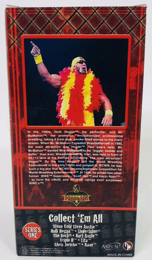 2002 WWE Aspen Rumble Heads Series 1 Hollywood Hulk Hogan
