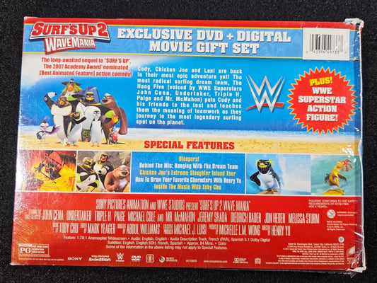 2016 WWE Mattel Surf's Up 2: Wavemania Walmart Exclusive DVD Gift Set Ryback [Basic Series 49]