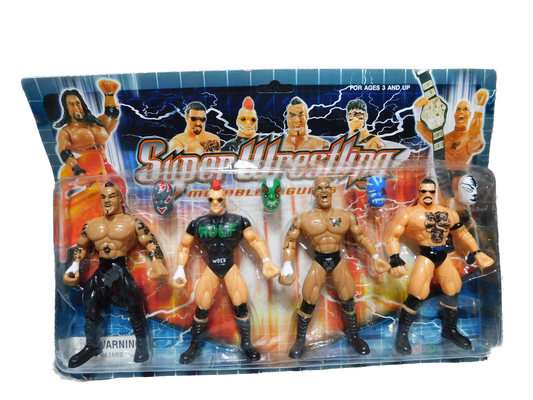 Super Wrestling Bootleg/Knockoff 4-Pack