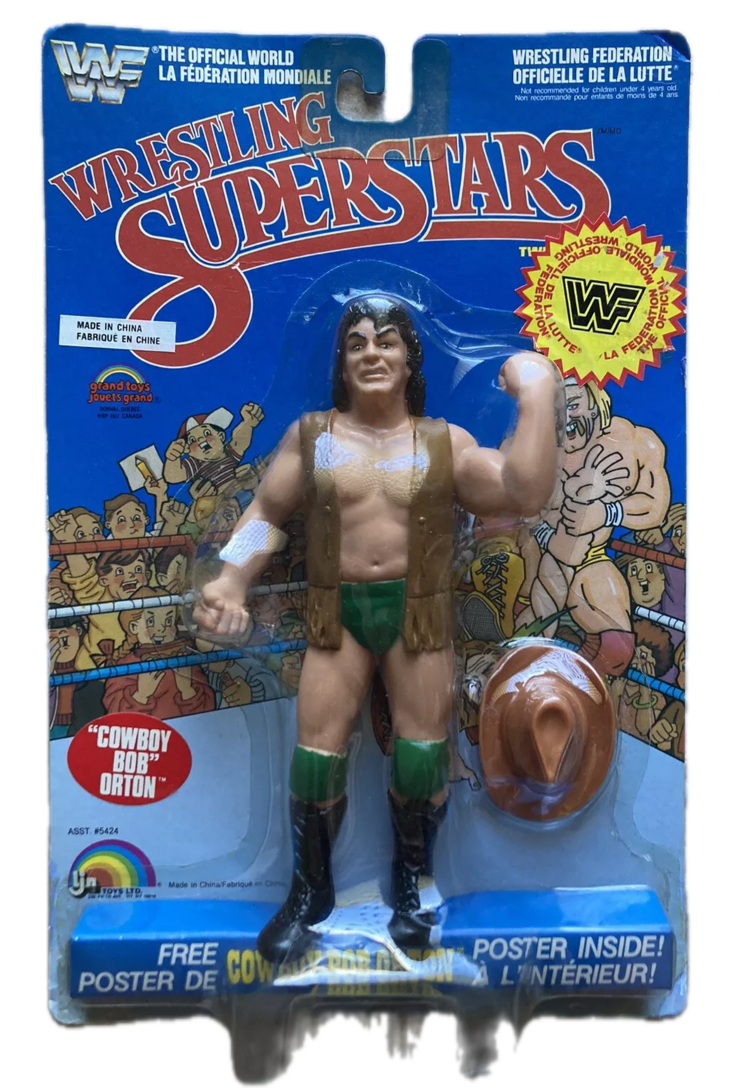 1987 WWF LJN Wrestling Superstars Series 4 