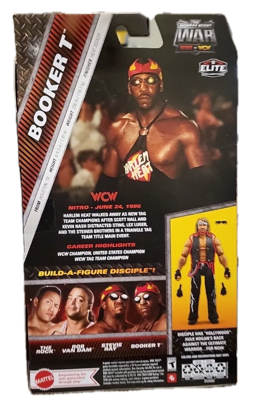 2024 WWE Mattel Elite Collection Monday Night War Series 3 Booker T [Exclusive, Chase]