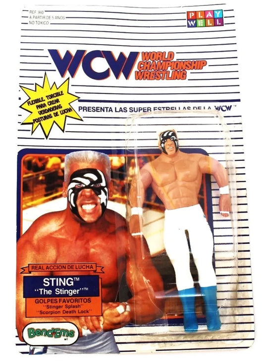 1991 WCW Play Well Bend-Ems Sting