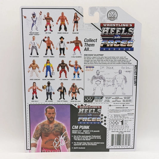 2025 Zombie Sailor's Toys Wrestling's Heels & Faces Limited Edition CM Punk