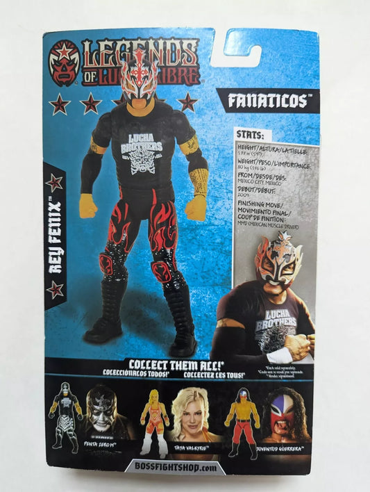 2022 Boss Fight Studio Legends of Lucha Libre Fanaticos Series 1 Rey Fenix
