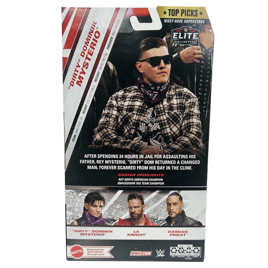 2025 WWE Mattel Elite Collection Top Picks "Dirty" Dominik Mysterio