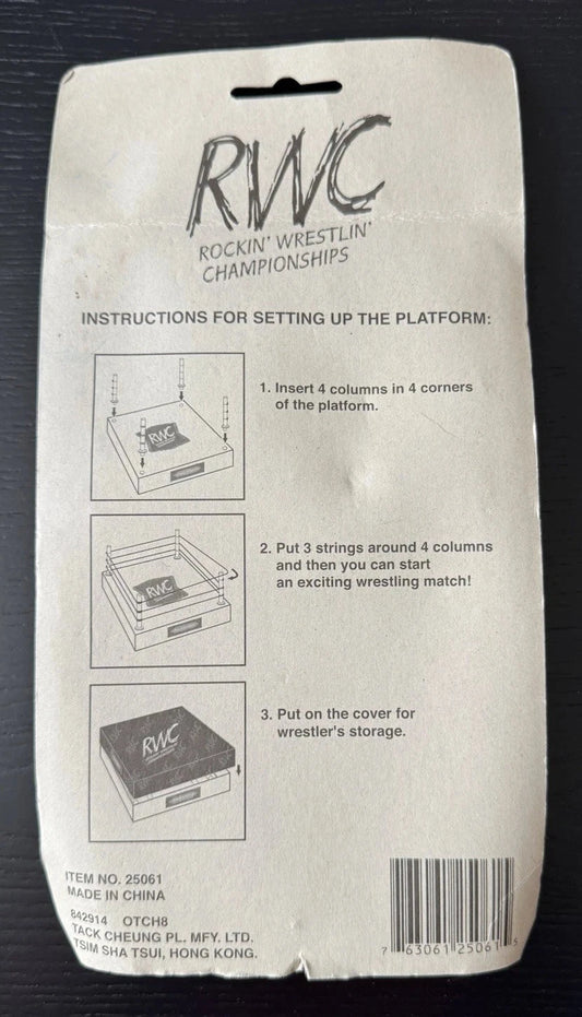 Rockin' Wrestlin' Championships [RWC] Bootleg/Knockoff Gravediggin' Gene vs. Rough Rudy 2-Pack [Version 1]