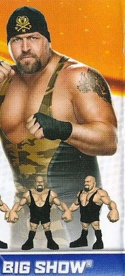 2015 WWE Bulls-i-Toy Eraseez Collectible Puzzle Eraser Big Show