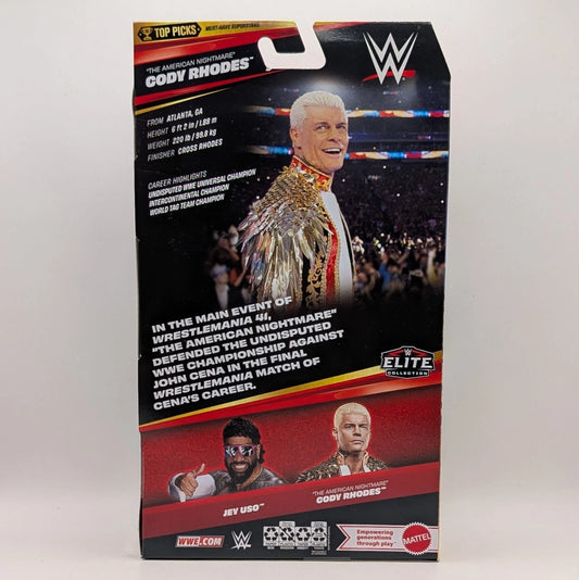 2026 WWE Mattel Elite Collection Top Picks "The American Nightmare" Cody Rhodes