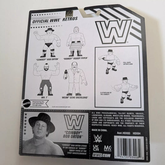 2022 WWE Mattel Creations Exclusive Retro Series 11 "Cowboy" Bob Orton