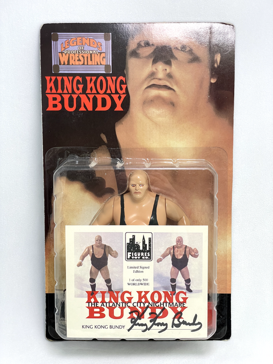 1998 FTC Legends of Professional Wrestling [Original] Limited Signed Edition King Kong Bundy