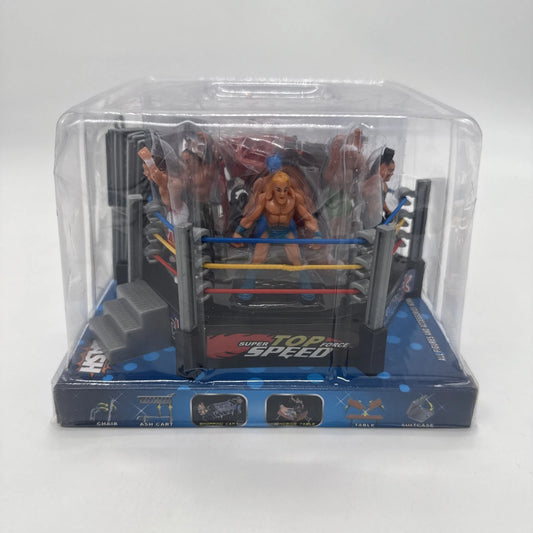 Bao Zang Toys Super Top Force Speed Bootleg/Knockoff Mini Figures & Ring