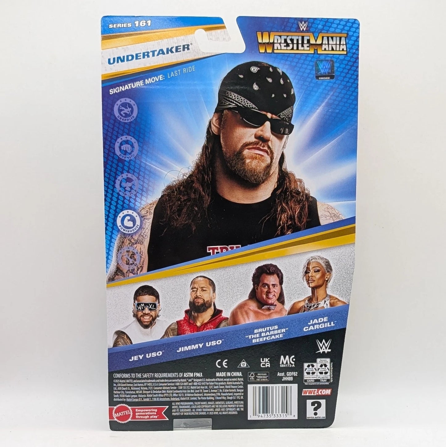 2025 WWE Mattel Main Event Series 161 Undertaker