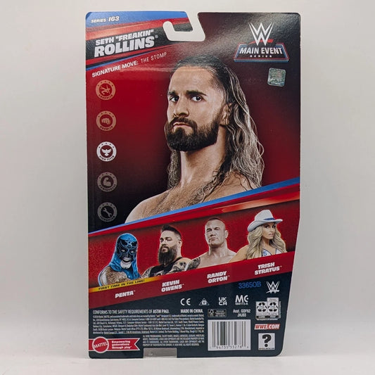2026 WWE Mattel Main Event Series 163 Seth "Freakin" Rollins