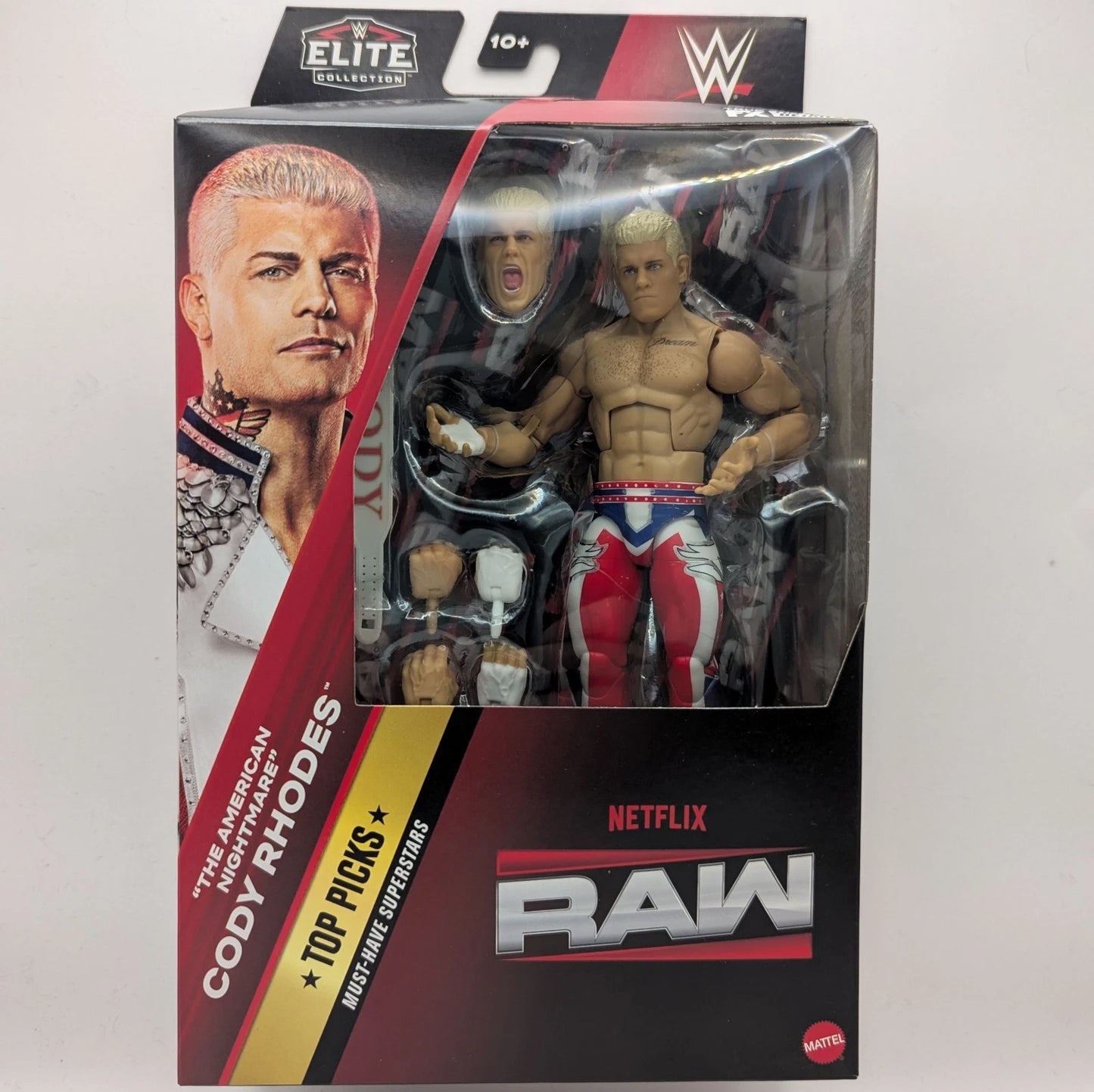 2025 WWE Mattel Elite Collection Top Picks Cody Rhodes