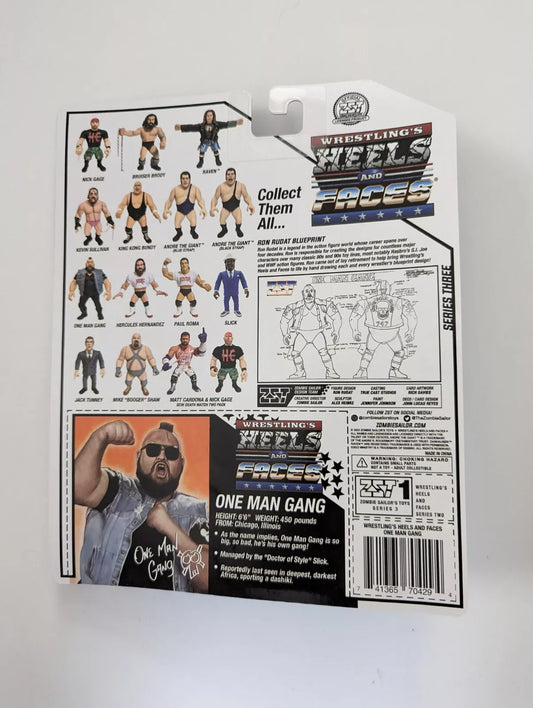 2024 Zombie Sailor's Toys Wrestling's Heels & Faces Series 3 One Man Gang