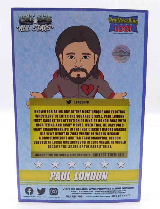 2020 Pro Wrestling Loot Pint Size All Stars Paul London [December, Blue Chase]