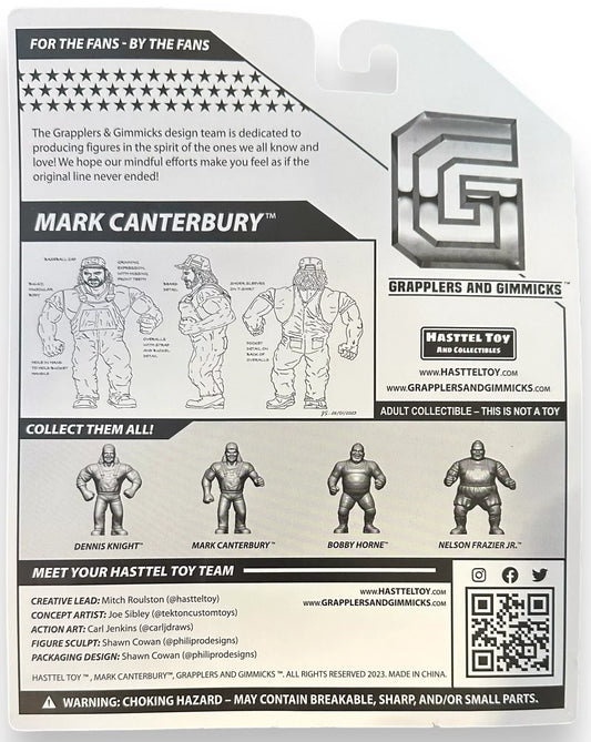 2023 Hasttel Toy Grapplers & Gimmicks Series 3 Mark Canterbury [Henry O. Godwinn]