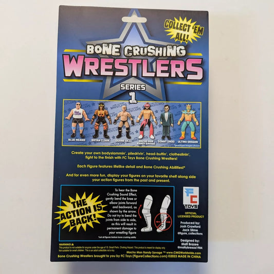 2024 FC Toys Bone Crushing Wrestlers Ringside Collection "Sinister" James Mitchell [Black]