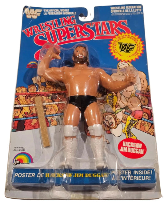 1988 WWF LJN Wrestling Superstars Series 5 Hacksaw Jim Duggan