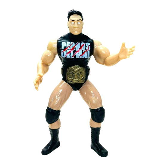 7" Articulated Bootleg/Knockoff Hijo del Perro Aguayo [Short Hair Version] Mexican Arena Figure