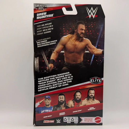 2026 WWE Mattel Elite Collection Greatest Hits Series 12 Drew McIntyre