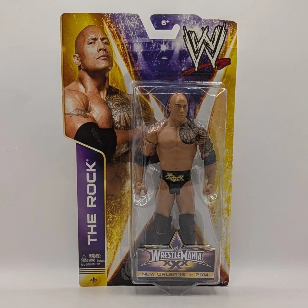 2014 WWE Mattel Basic WrestleMania XXX The Rock