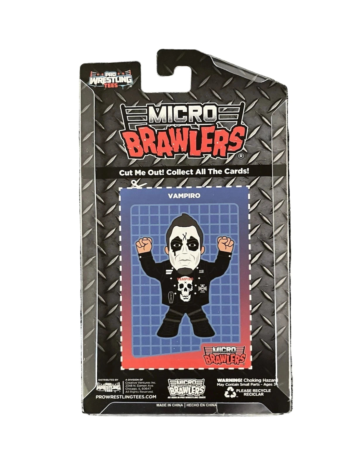 2025 Pro Wrestling Tees Crate Exclusive Vampiro Micro Brawler [September]