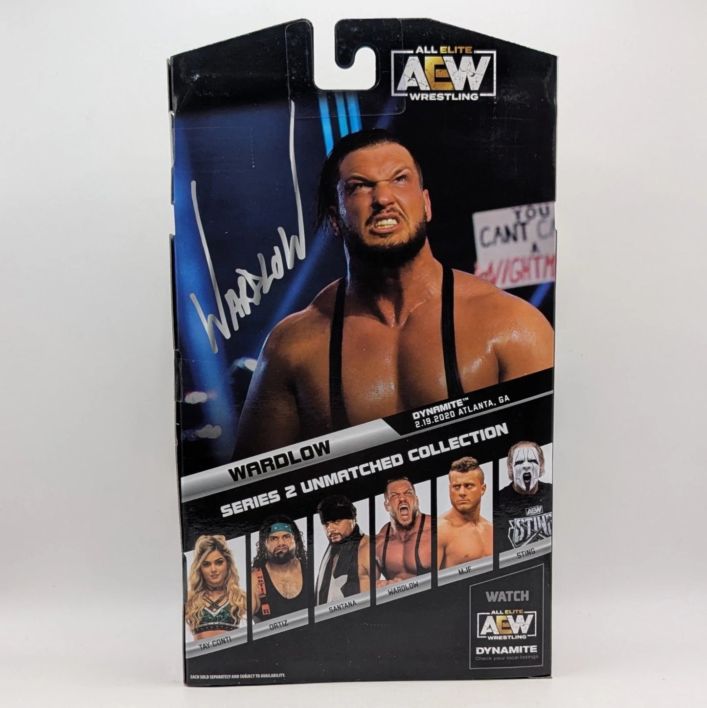 2022 AEW Jazwares Unmatched Collection Series 2 #12 Wardlow