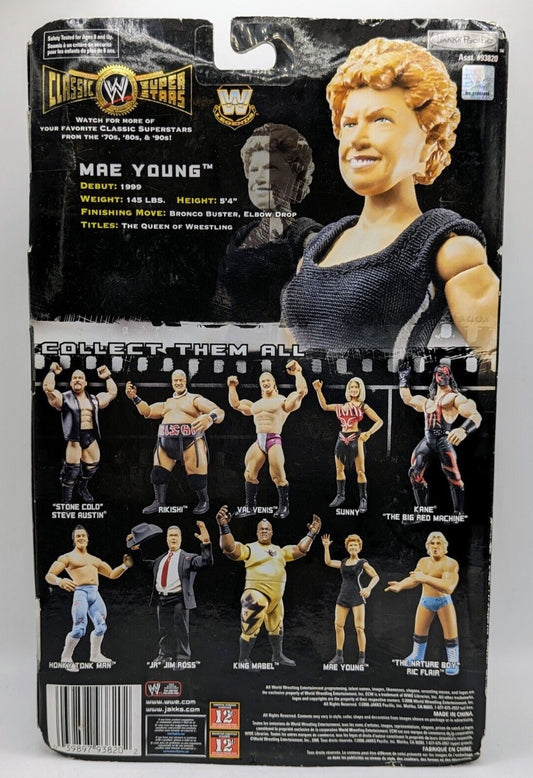 2008 WWE Jakks Pacific Classic Superstars Series 18 Mae Young