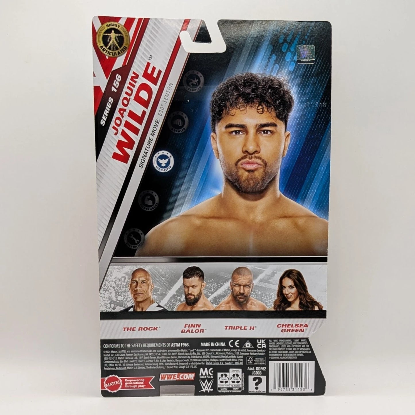 2025 WWE Mattel Main Event Series 156 Joaquin Wilde