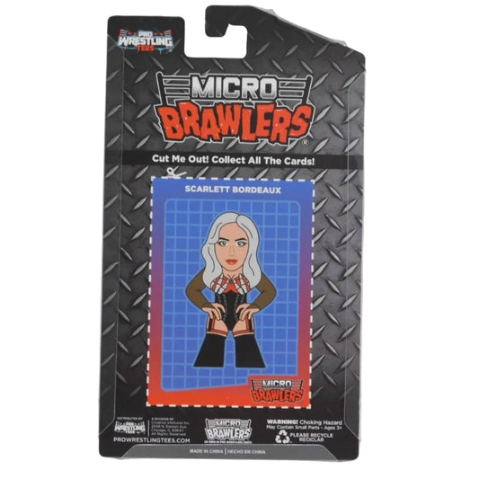 2026 Pro Wrestling Tees Crate Exclusive Scarlett Bordeaux Micro Brawler [March]