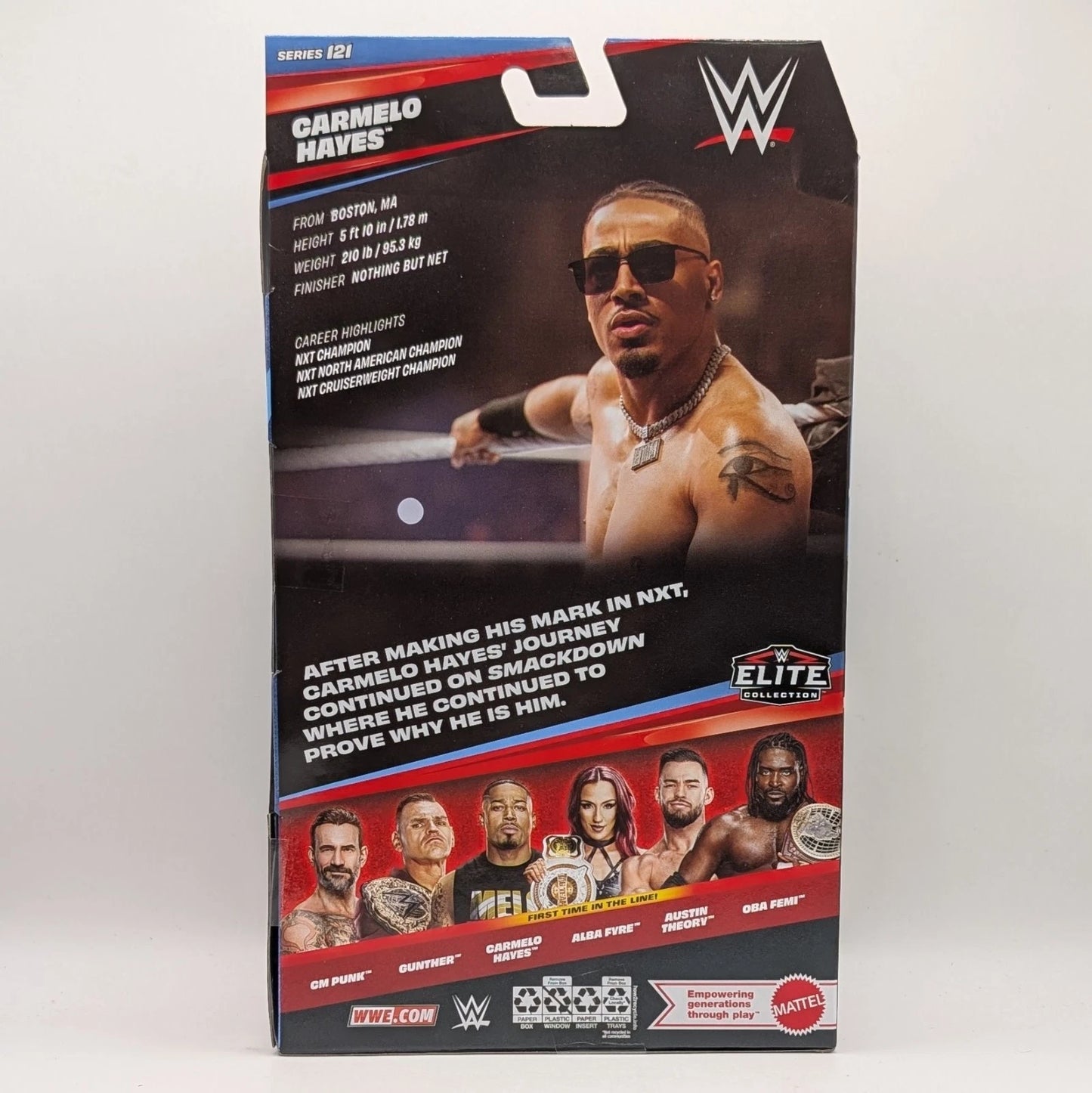 2025 WWE Mattel Elite Collection Series 121 Carmelo Hayes