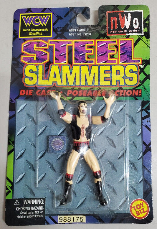 1999 WCW Toy Biz Steel Slammers Scott Hall