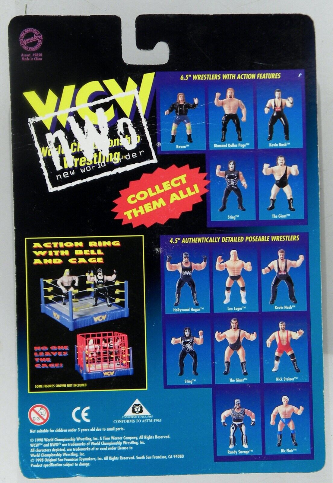 1998 WCW OSFTM 4.5" Articulated The Giant