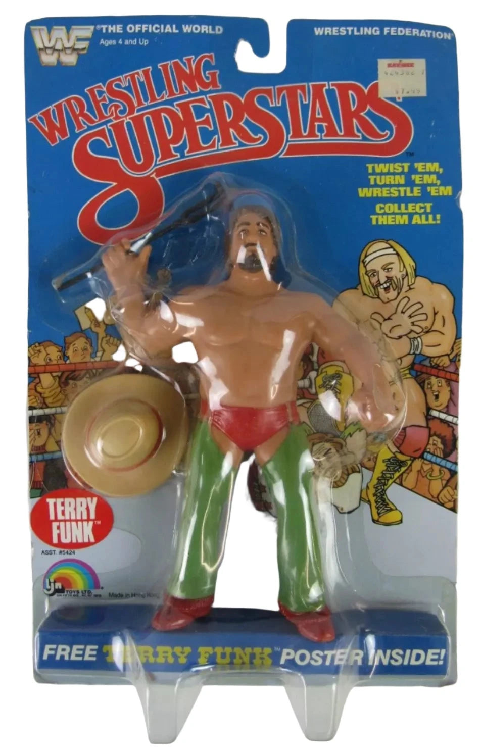 1986 WWF LJN Wrestling Superstars Series 3 Terry Funk – Wrestling