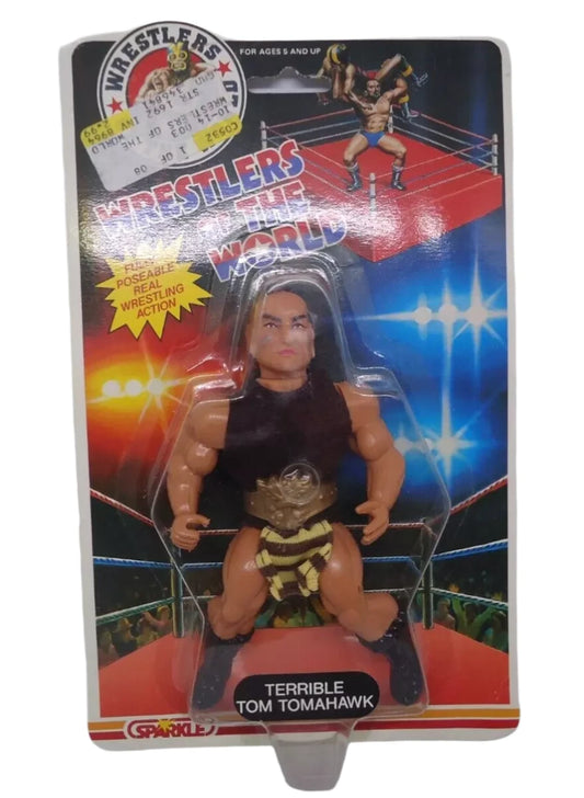 Sparkle Wrestlers of the World Bootleg/Knockoff Terrible Tom Tomahawk