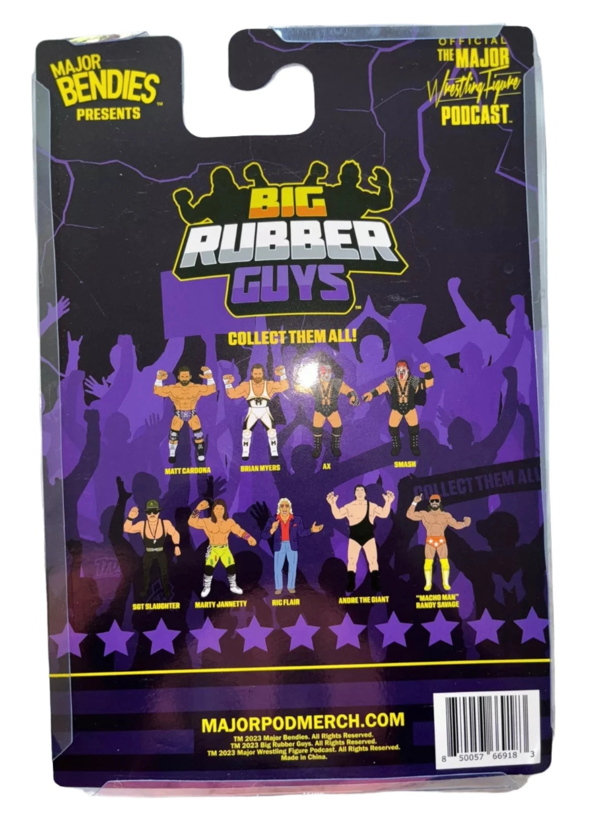2024 Major Wrestling Figure Podcast Big Rubber Guys Series 4 Andre the Giant [With Blue Singlet]