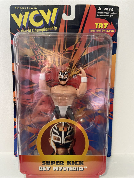 1998 WCW OSFTM 6.5" Articulated "Super Kick" Rey Mysterio