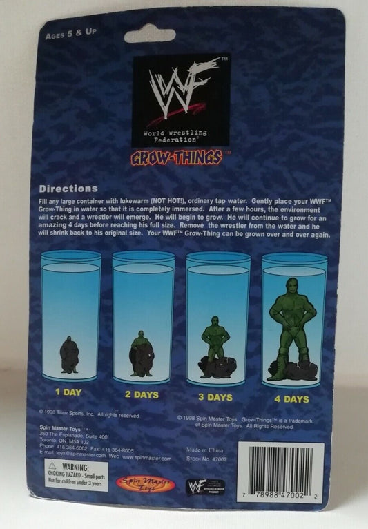 1998-1999 WWF Spin Master Toys Grow-Things Stone Cold Steve Austin