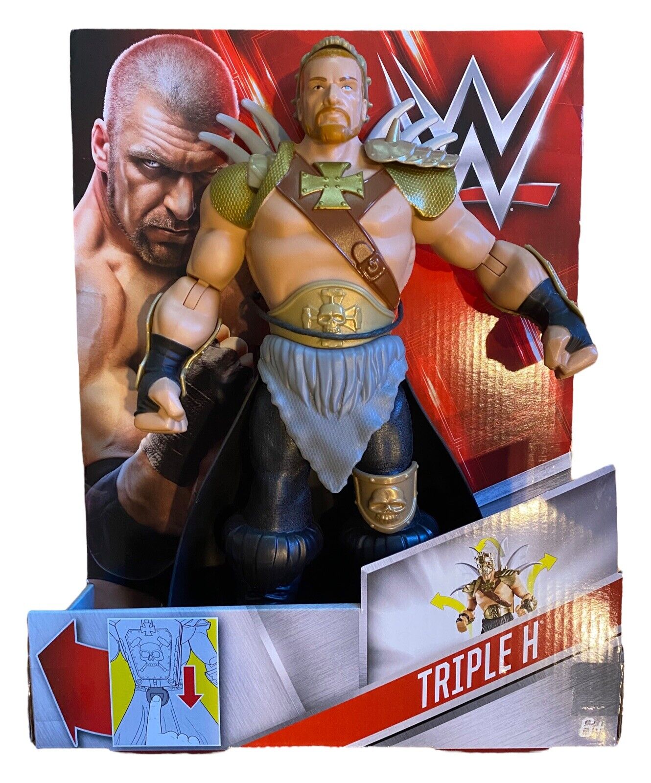 2015 WWE Mattel 12" European Exclusive Transforming Triple H