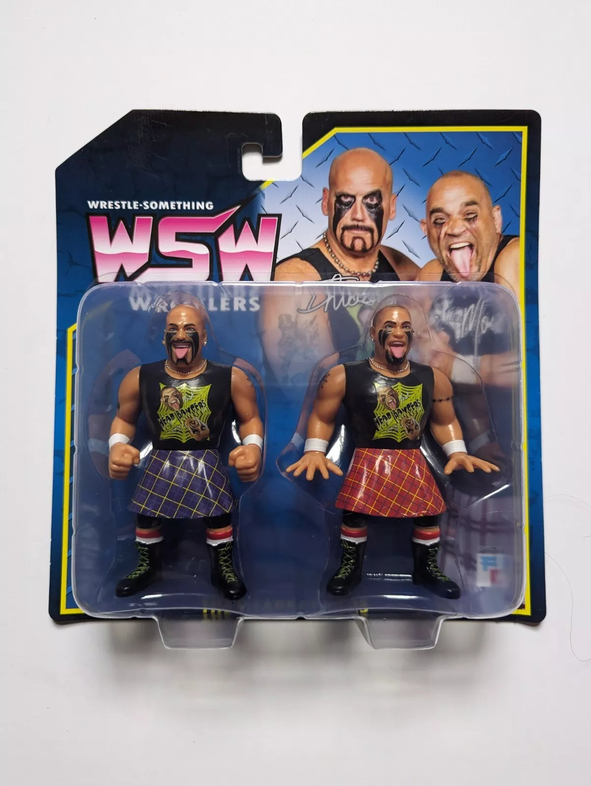 2023 FC Toys Wrestle-Something Wrestlers Series 1 2-Pack: Headbangers Mosh & Thrasher