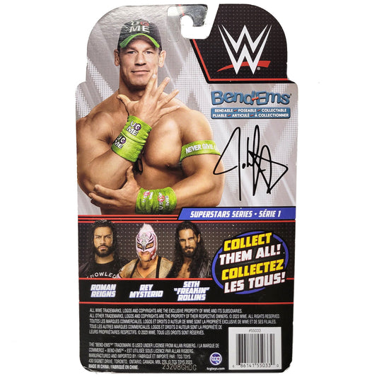 2023 WWE TCG Toys Bend-Ems Superstars Series 1 John Cena