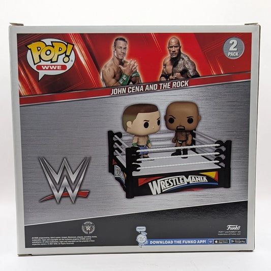 2022 WWE Funko POP! Vinyls 2-Pack: John Cena & The Rock
