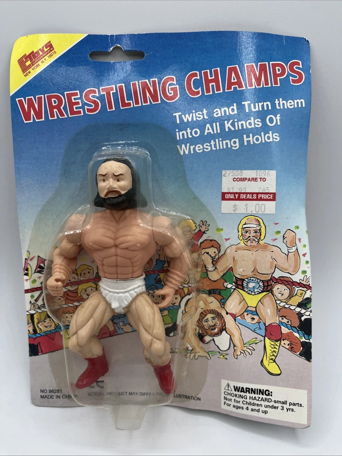 Wrestling Champs Bootleg/Knockoff Brut [Big John Studd]