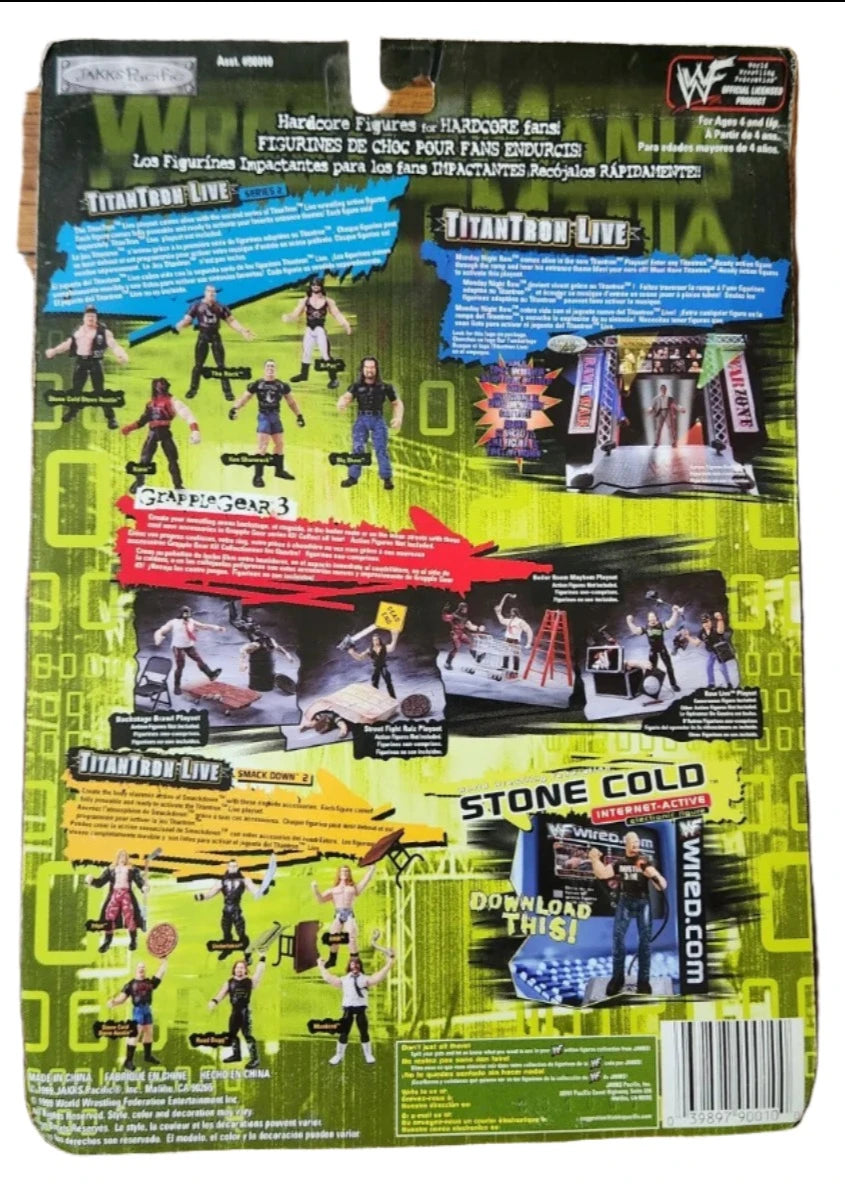 1999 WWF Jakks Pacific Titantron Live Series 2 The Rock