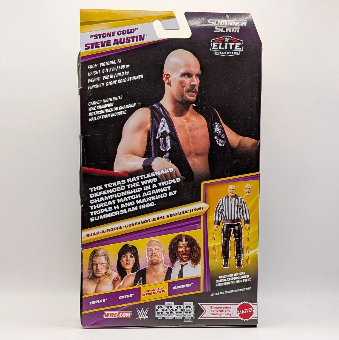 2026 WWE Mattel Elite Collection SummerSlam Series 7 "Stone Cold" Steve Austin
