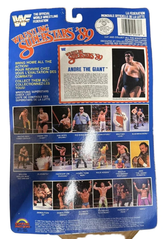 1989 WWF Grand Toys Wrestling Superstars Series 6 Andre the Giant