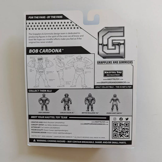 2024 Hasttel Toy Grapplers & Gimmicks Bob Cardona